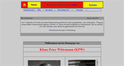 Desktop Screenshot of kpwittemann.de